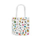Personalized Classroom Couture Composition Book Inspired Canvas Tote Bag with Colorful Straps, Cute School Bag, Eco-Friendly Tote, Back to School Shopping Bag, Teacher Gift Idea