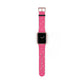 Pink Bow Coquette Watch Band ONLY — Cute Ribbon-Stripes Apple Watch Strap