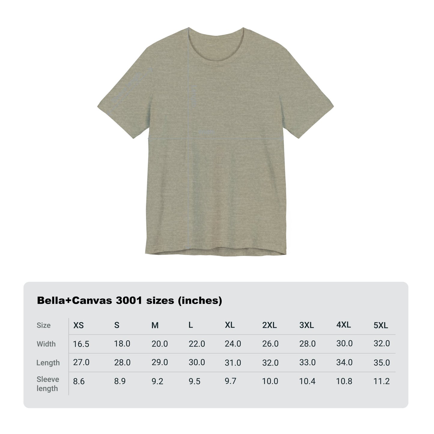 JESUS Unisex Jersey Bella Canvas Short Sleeve Tee.