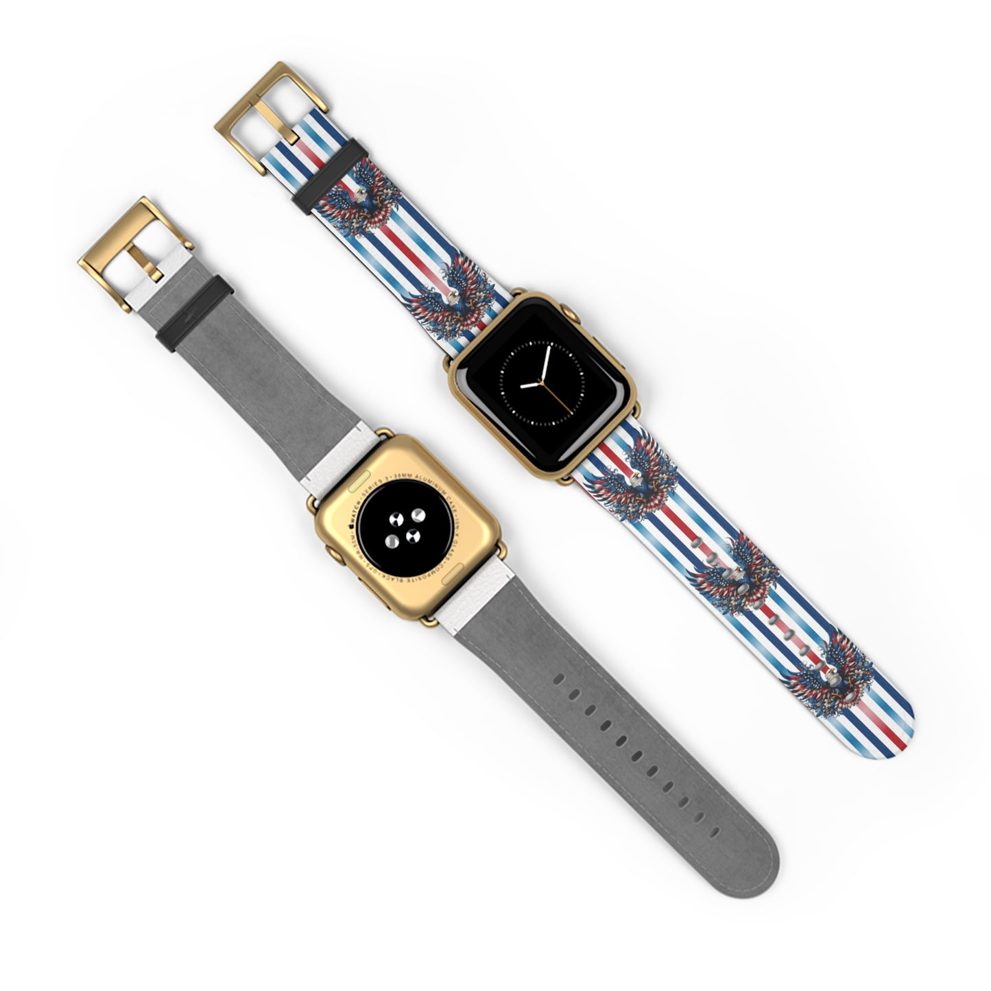 Patriotic Pride Eagle Watch Band - Stylish Accessory for Freedom Lovers.