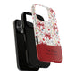 Personalized Rosette Coquette Phone Case - Custom Name/Message 'I Am Stronger Than The Storm' Floral Bow Protective Case