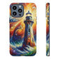 Cosmic Beacon Tough iPhone Cases