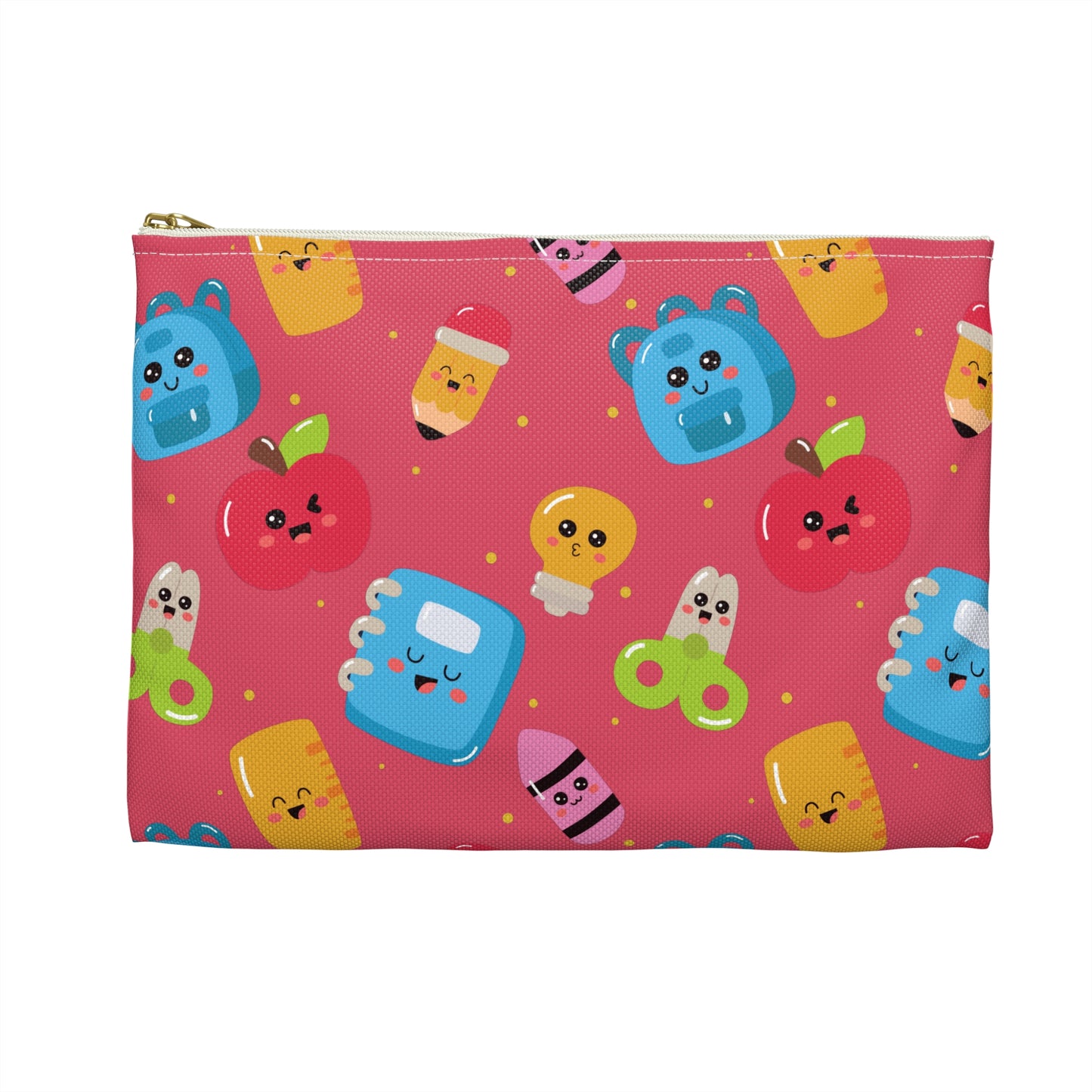 Personalized Kawaii Composition Book Inspired Accessory Pouch, Kids School Supplies, Classroom Organizer, Teacher Gift, Fun Stationery Case, Back to School