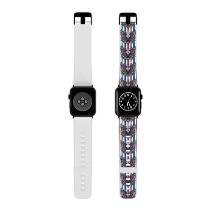 Patriotic Pride Apple Watch Band - Stylish Wrist Accessory for Independence Day & Beyond
