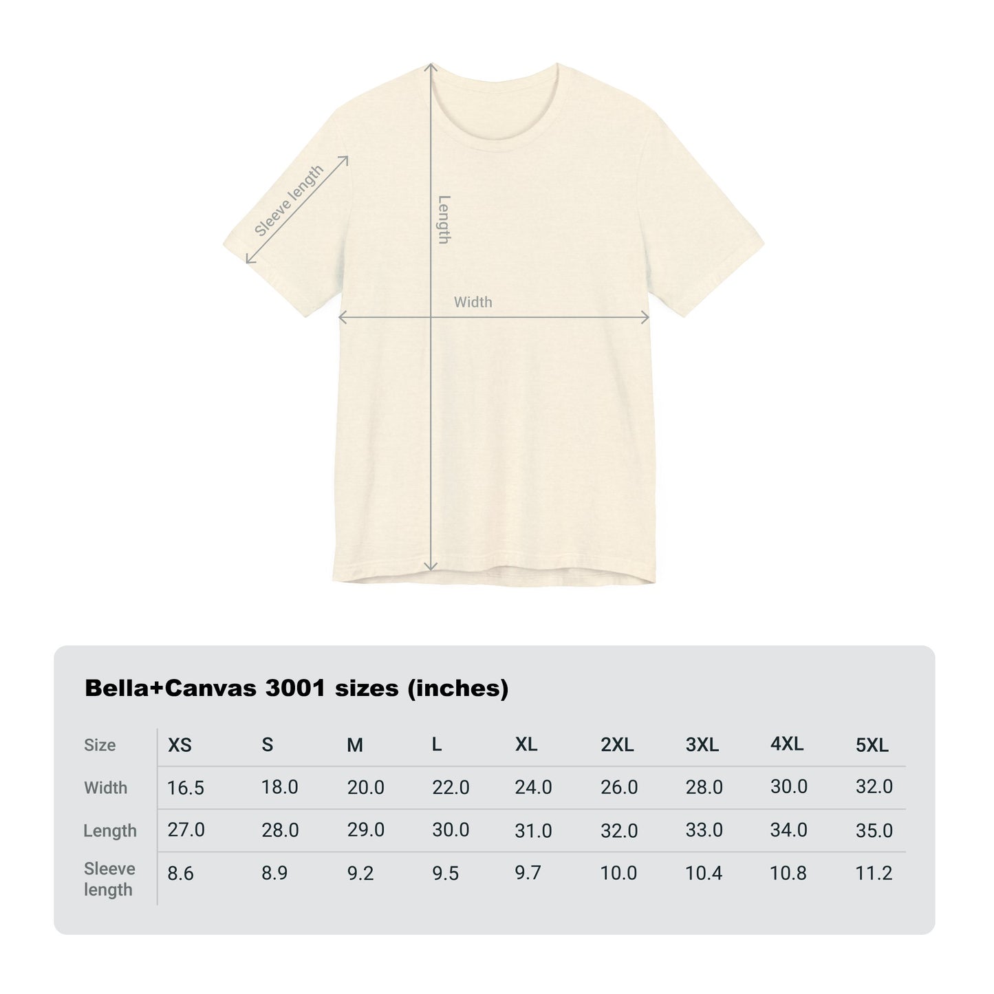 JESUS Unisex Jersey Bella Canvas Short Sleeve Tee.