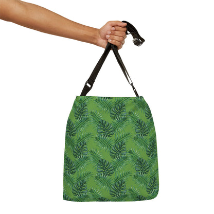 Green Tropical Bliss Adjustable Tote Bag (AOP)