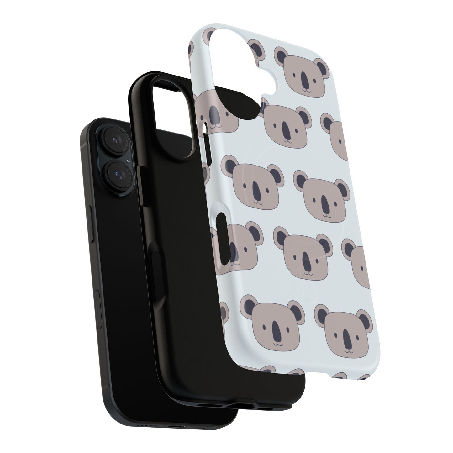 Cute Koala iPhone Case, Tough Magnetic iPhone Cases, Funny Animal Cases, Unique Gifts for Animal Lovers, Cute Phone Accessories, Birthday Gift