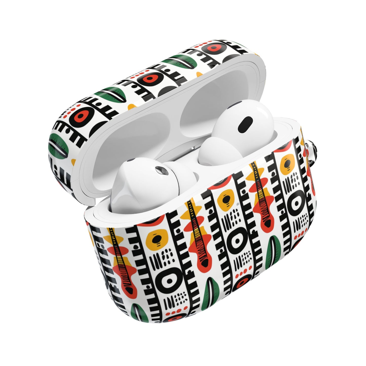 Afrobeat Harmony AirPod Cases - Stylish Protection with Bold Patterns-Airpods Pro Gen 1 and 2, Gen 1 to 4.