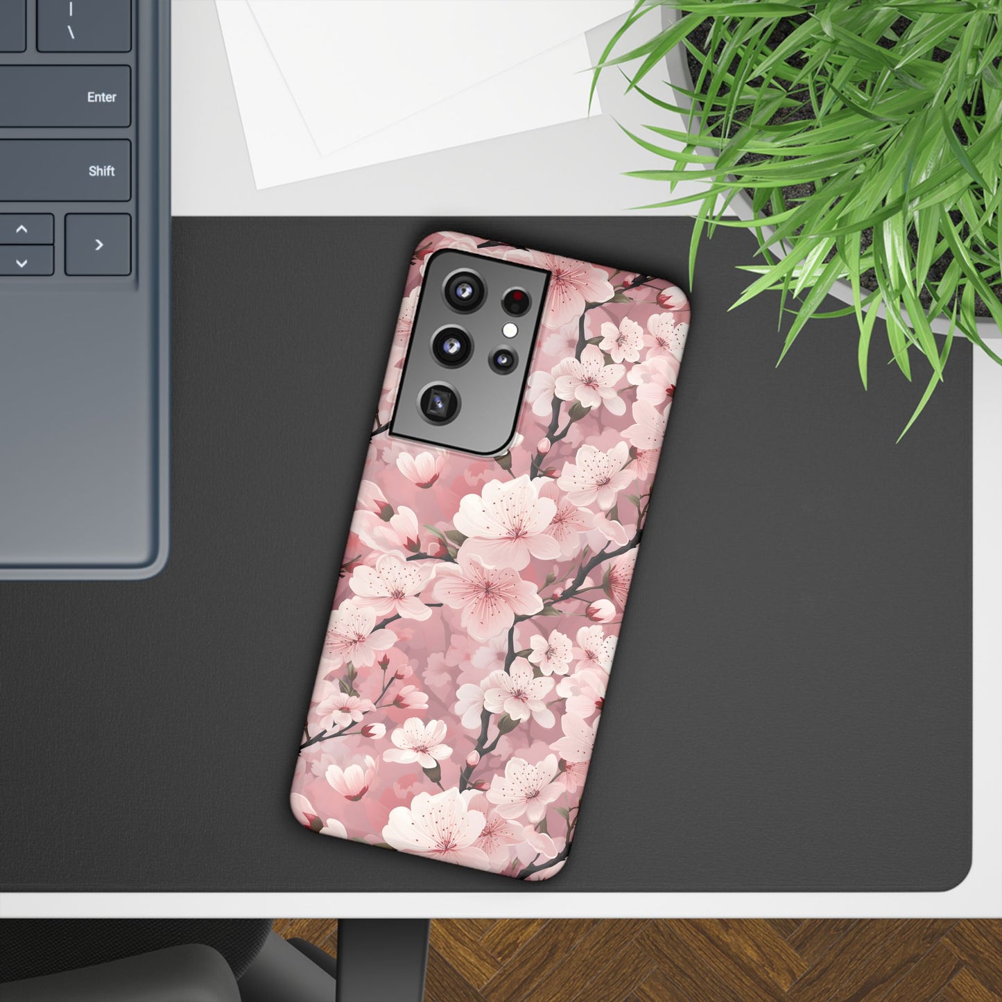 Cherry Blossom Slim Phone Cases for iPhone and Samsung