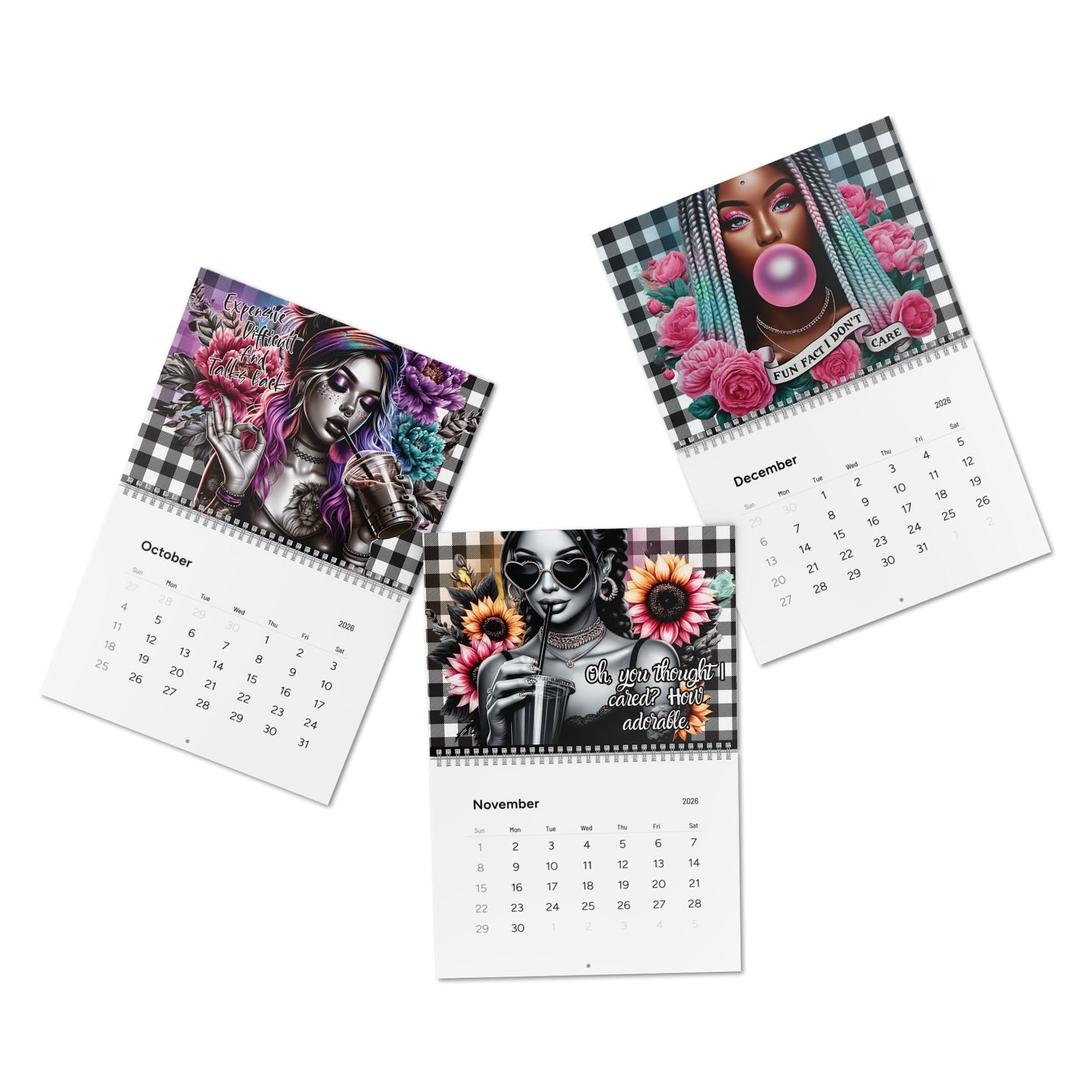 365 Days of Sass Wall Calendar — Bold & Brilliant Attitude (2026)