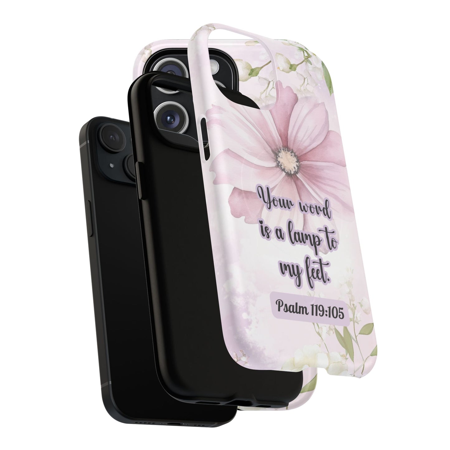 Your Word is a Lamp to My Feet Psalm 119:105 | Inspirational Gift, Tough iPhone Magnetic Case | Scripture, Bible Verse, MagSafe® iPhone® Tough Case, iPhone 14, iPhone 15, iPhone 16, Pro, Pro Max, Plus