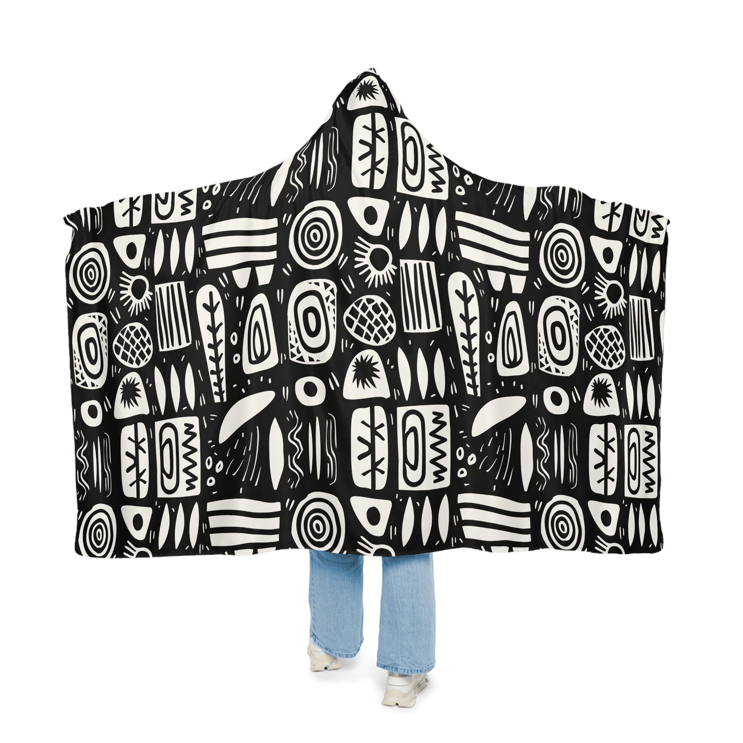 Abstract Rhythm Cozy Snuggle Blanket