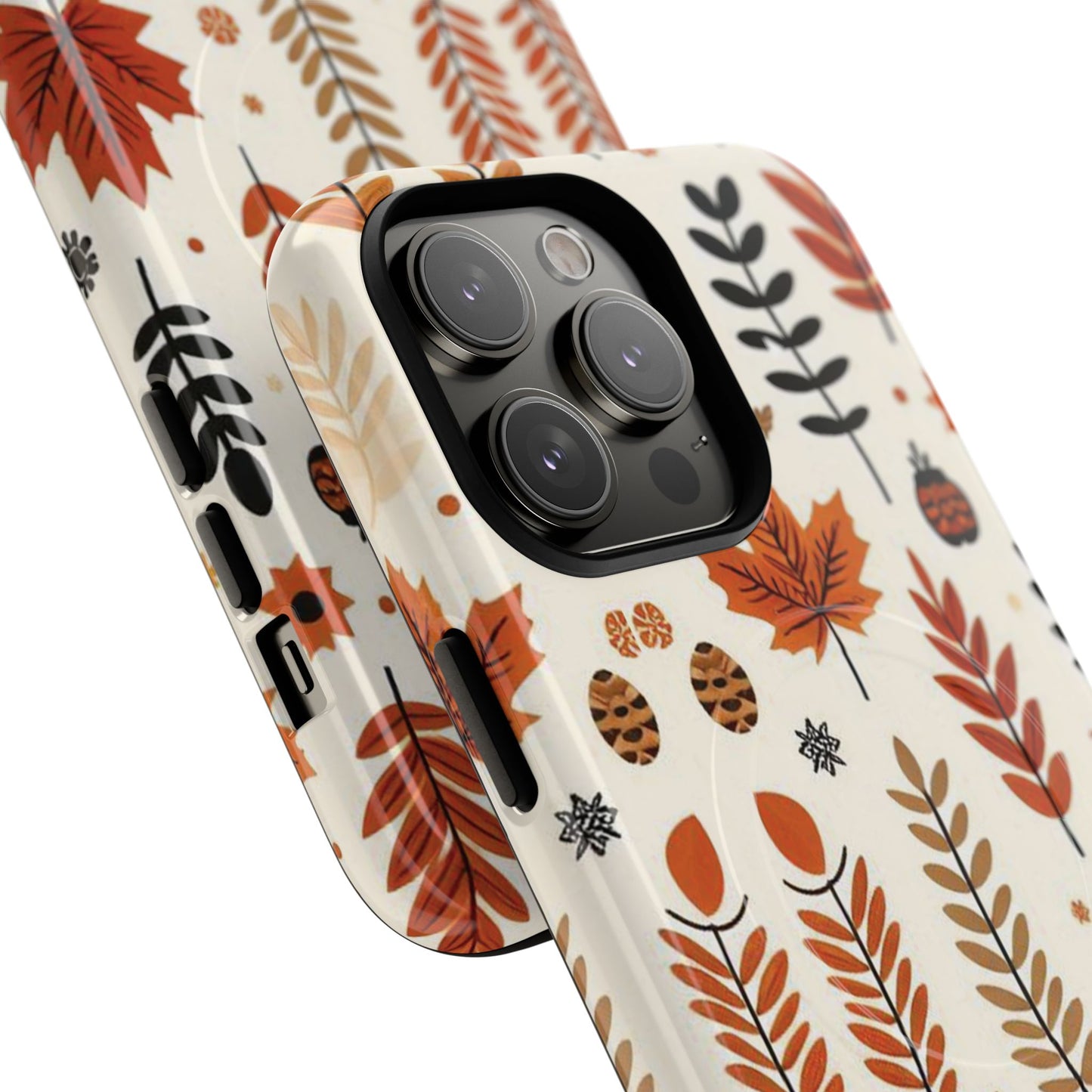 Autumn Whimsy Woods Tough iPhone Magnetic Case, Autumn iPhone Cover, Seasonal iPhone Accessories, Cute Gift for Fall Lovers, Nature-Inspired Design