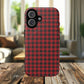 Tough Magnetic Phone Case - Red Plaid, Durable, Stylish Protection for iPhones, Gift for Outdoor Lovers, Unique Phone Cover
