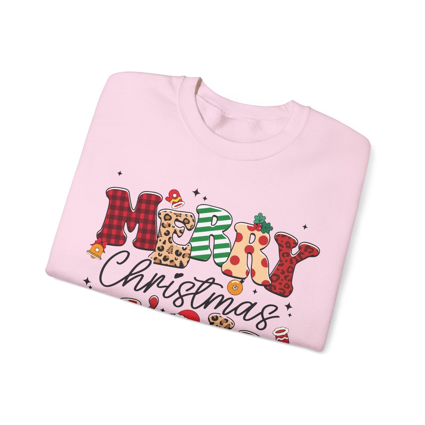 Merry Christmas Unisex Heavy Blend™ Crewneck Sweatshirt