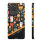 Personalized Whimsical Feline Garden Google and Samsung Tough Cases