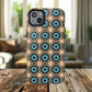Sahara Star Mosaic Colorful Geometric iPhone Cases, Tough Magnetic iPhone Cases, Vibrant Design iPhone Cover, Durable iPhone Protection, Stylish Tech Accessories.