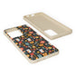 Whimsical Feline Garden Samsung Biodegradable Cases