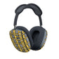 Tribal Vibes  AirPod Max Case — Yellow Mudcloth Pattern Protective Ear Cup Covers.
