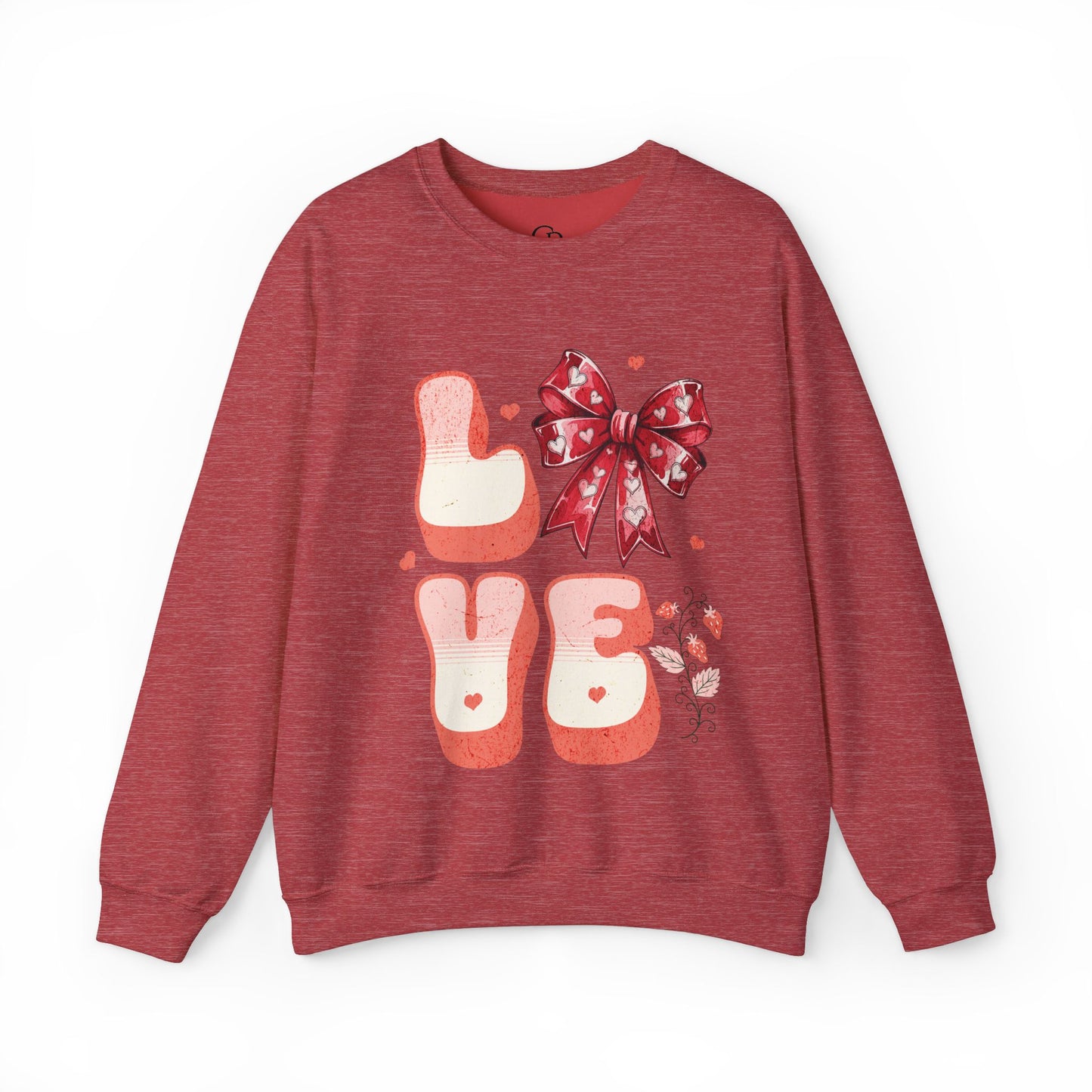 LOVE Coquette Unisex Heavy Gildan Blend™ Crewneck Sweatshirt.