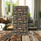 Book Stack Floral Flip iPhone and Samsung Phone Case — Vintage Library Wallet Cover.