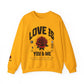 Love is ... Valentines Unisex Heavy Blend™ Crewneck Sweatshirt.