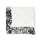 Urban Graffiti Soft Minky Blanket