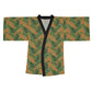 Brown Tropical Bliss Serenity Kimono Robe (AOP)