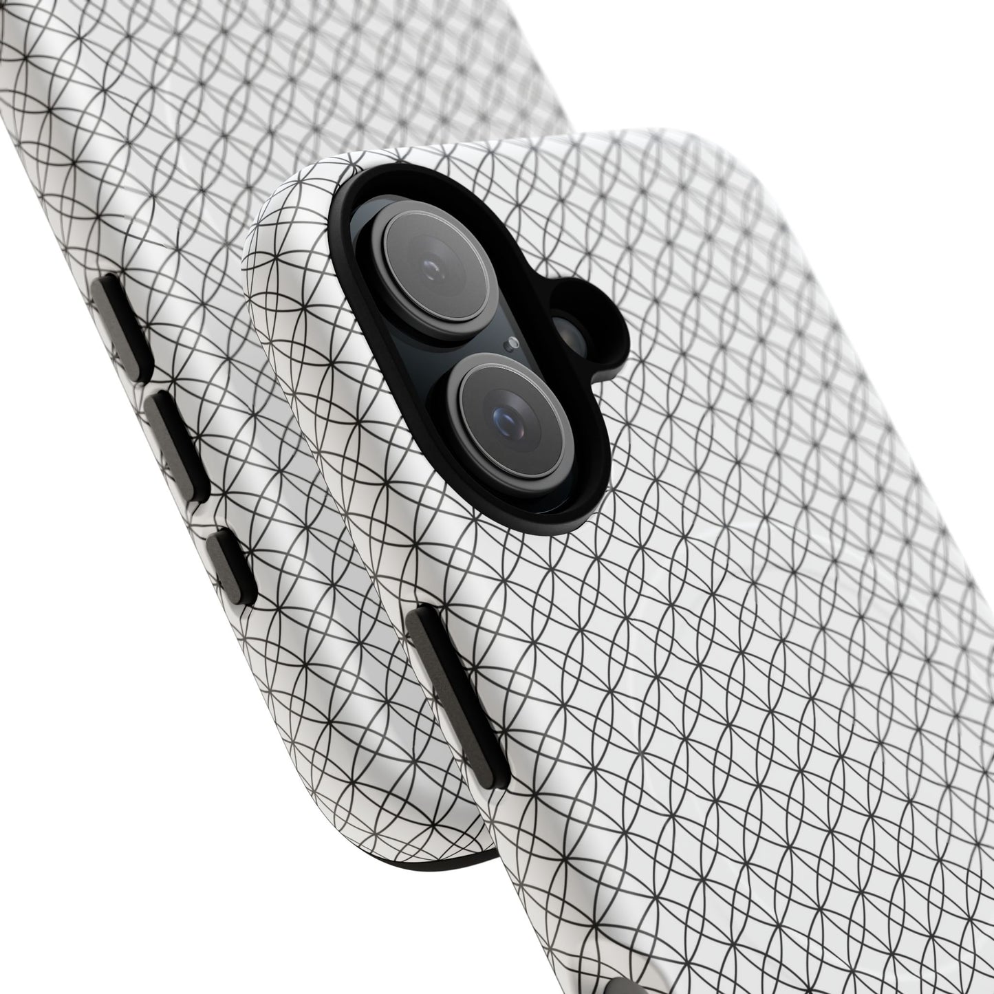 Personalized Geometric Phone Case, Stylish Tough Magnetic Cases, Unique Protection, Trendy Gift for Tech Lovers, Modern Mobile Accessory