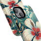 Tropical Hibiscus MagSafe® iPhone® Tough Case - Stylish Phone Protection Gift for Nature Lovers, Vibrant, Summer Vibes.