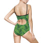 Green Tropical Bliss Women's One-piece Swimsuit (AOP)