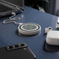 Daisy Delight Floral Design Wireless Charging Pad - Quake Pattern for Home & Office.