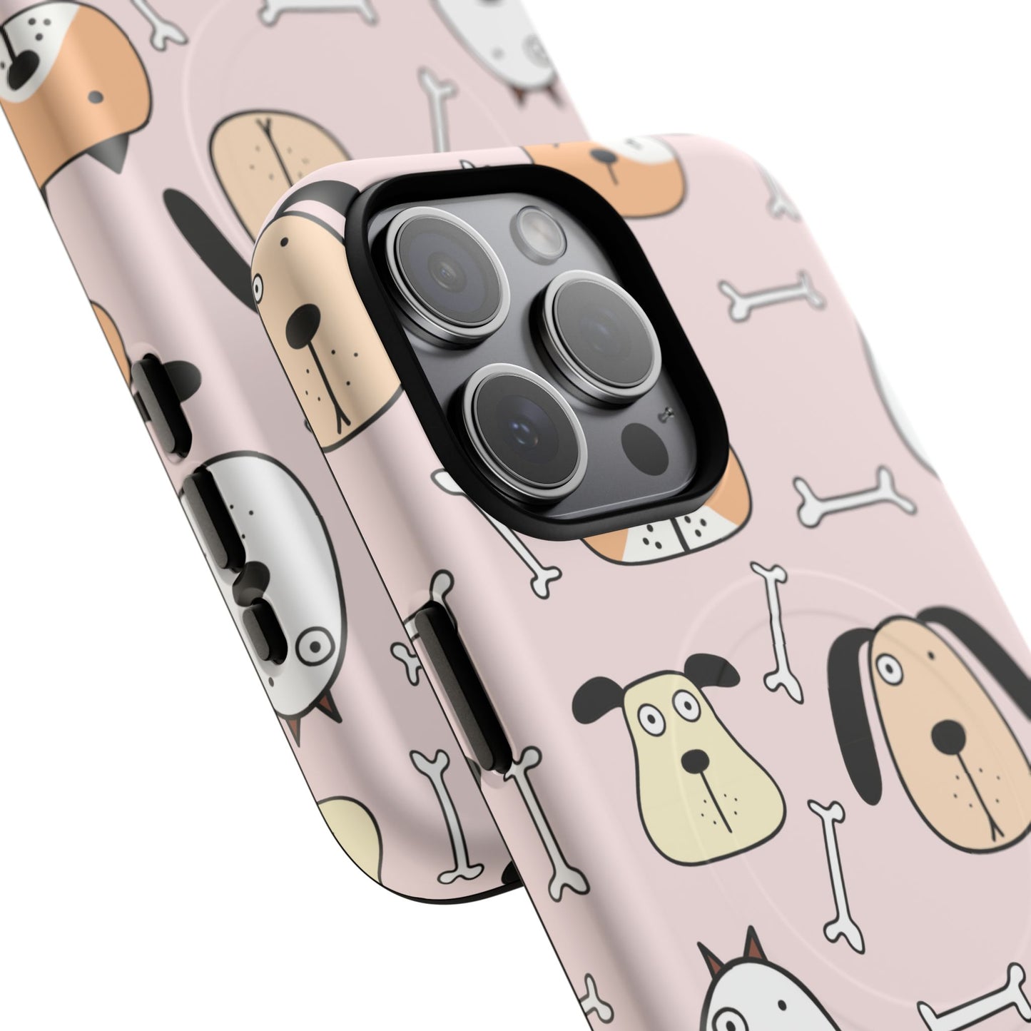 Cute Dog iPhone Case, Tough Magnetic Cases for Pet Lovers, Dog-Themed Accessories, Gift for Dog Owners, Unique iPhone Cover