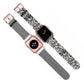 Urban Graffiti Print Watch Band - Trendy Accessory for Everyday Use,