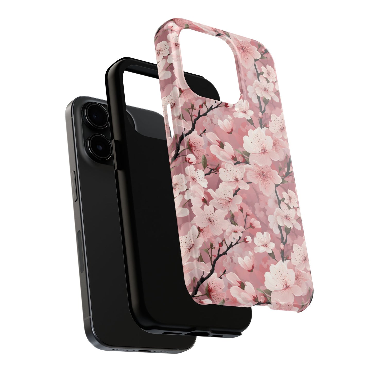 Cherry Blossom iPhone and Samsung Tough Phone Cases