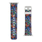 Psychedelic Visions Vibrant Artistic Apple Watch Band - Fun Colorful Design