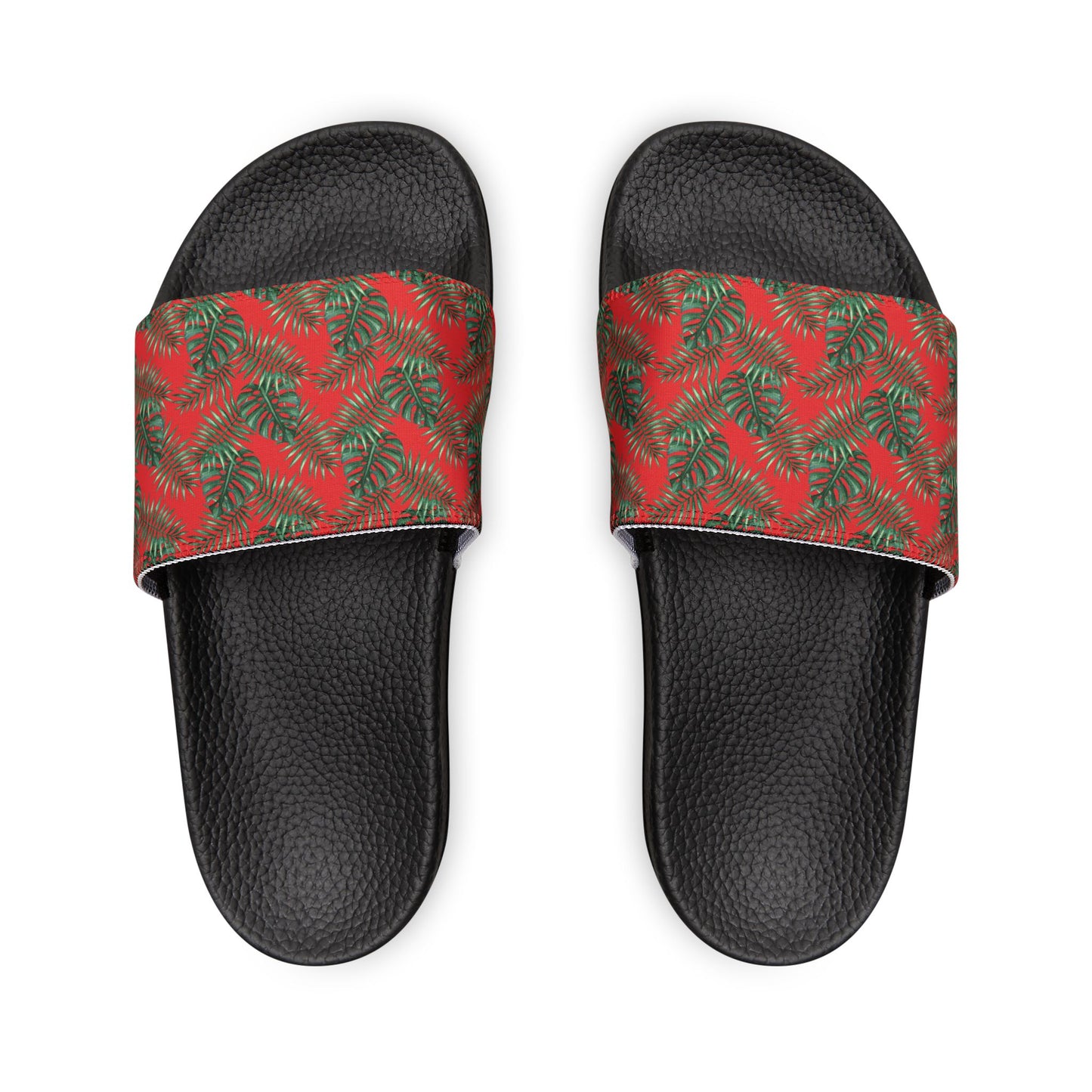 Red Tropical Bliss Women's Removable-Strap Sandals
