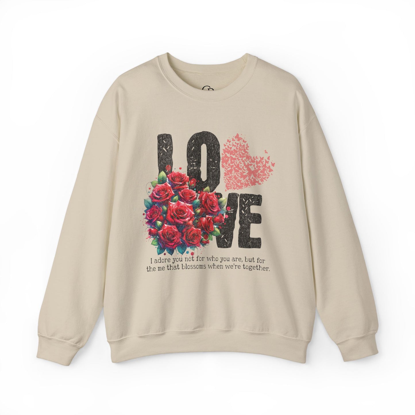 LOVE Always Unisex Heavy Gildan Blend™ Crewneck Sweatshirt.