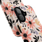 Stylish Soft Petal Noir iPhone Case, Floral iPhone Accessory for Her, Tough iPhone Magnetic Cases, Trendy iPhone Cover, Gift for Friends, Summer Vibes
