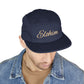 Embroidered 'ELOHIM, GENESIS 1:1'  5 Panel Cap, Trendy Hat, Outdoor Gear, Streetwear Accessory, Unique Gift, Fashion Statement