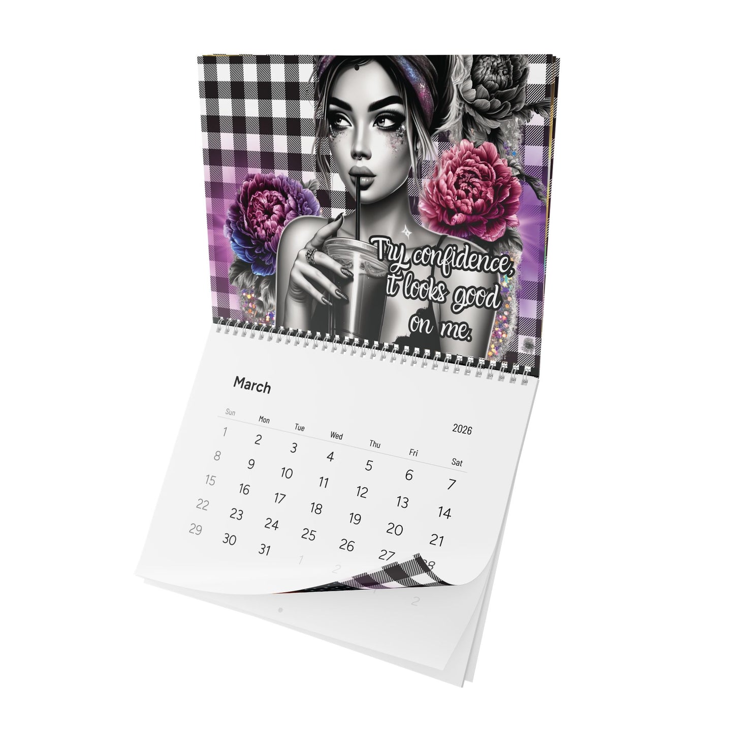 365 Days of Sass Wall Calendar — Bold & Brilliant Attitude (2026)