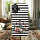 Striped in His Glory iPhone Case, Tough Magnetic Phone Protector, MagSafe iPhone Cover, Durable Case for Everyday Use, Gift for Nature Lovers, Vibrant Design.