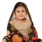 Pumpkin Harvest Snuggle Youth Hooded Towel