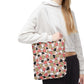 Heart Patterned Tote Bag - Cute & Stylish Carryall for Every Occasion