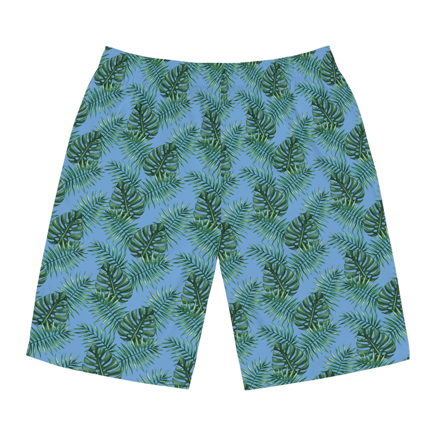 Blue Tropical Bliss Men's Board Shorts (AOP)- (PY)