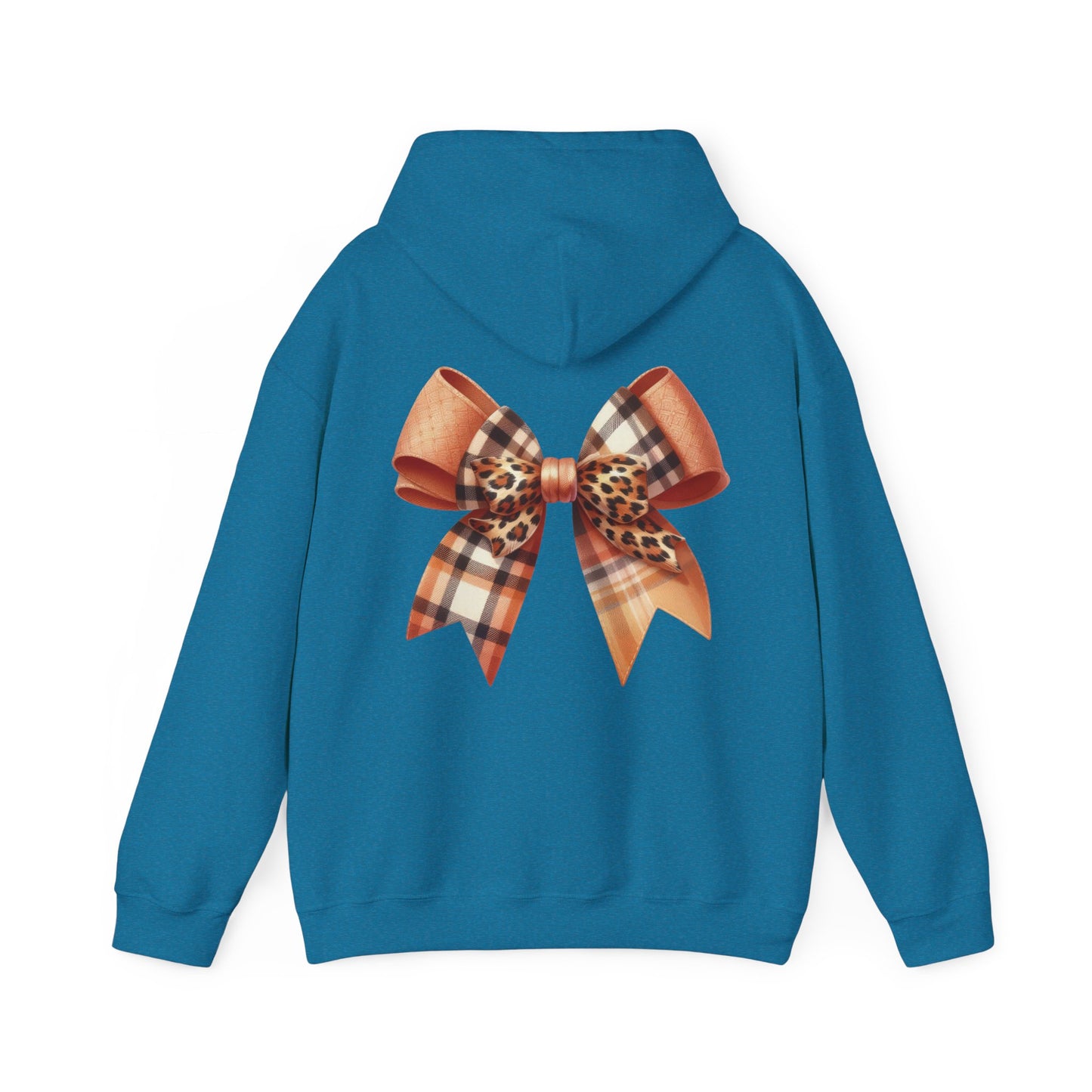 Autumn Highland Cow Charm Unisex Heavy Blend™ Hooded Sweatshirt