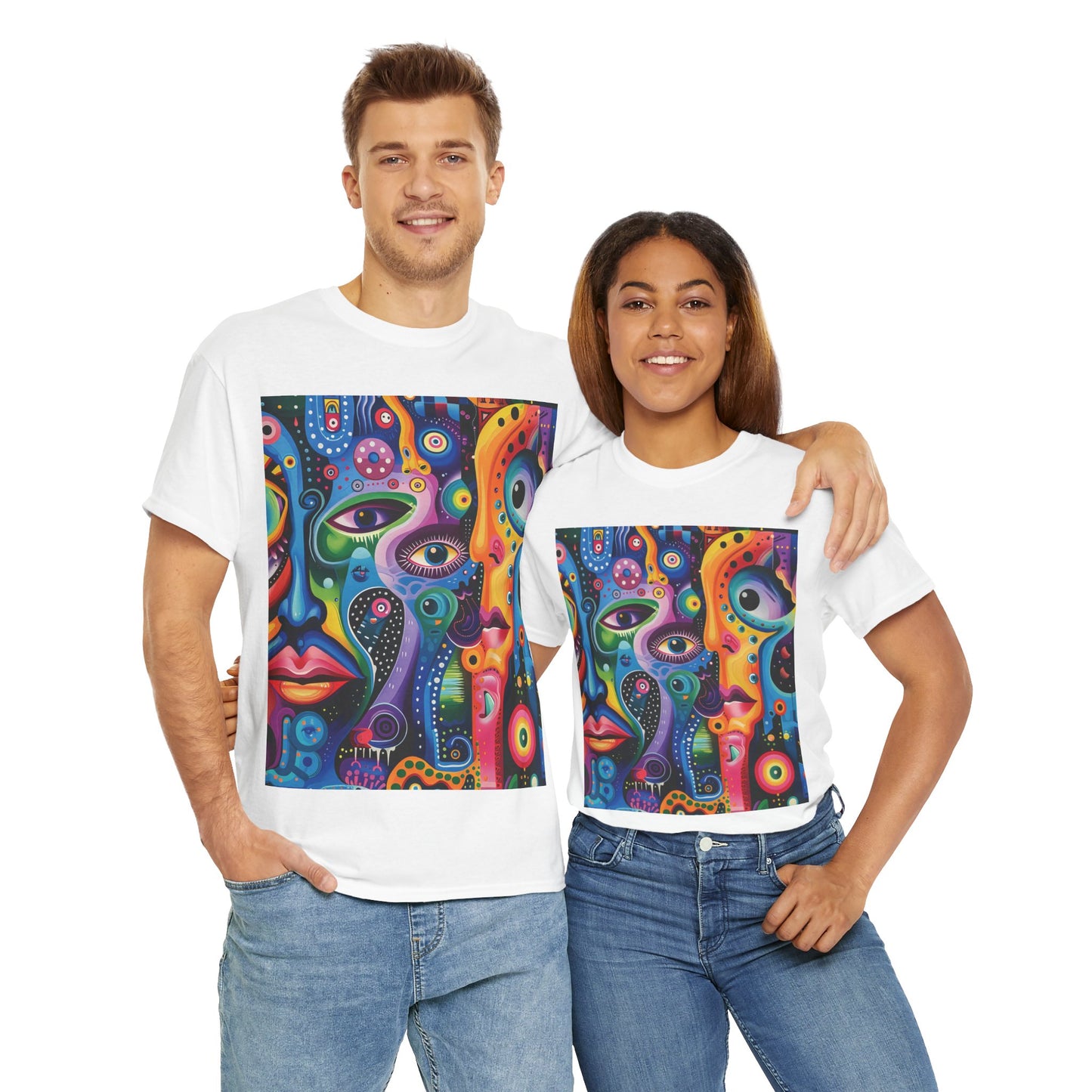 Psychedelic Visions Unisex Heavy Cotton Tee