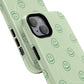 Green Smiley Face Magnetic iPhone Case