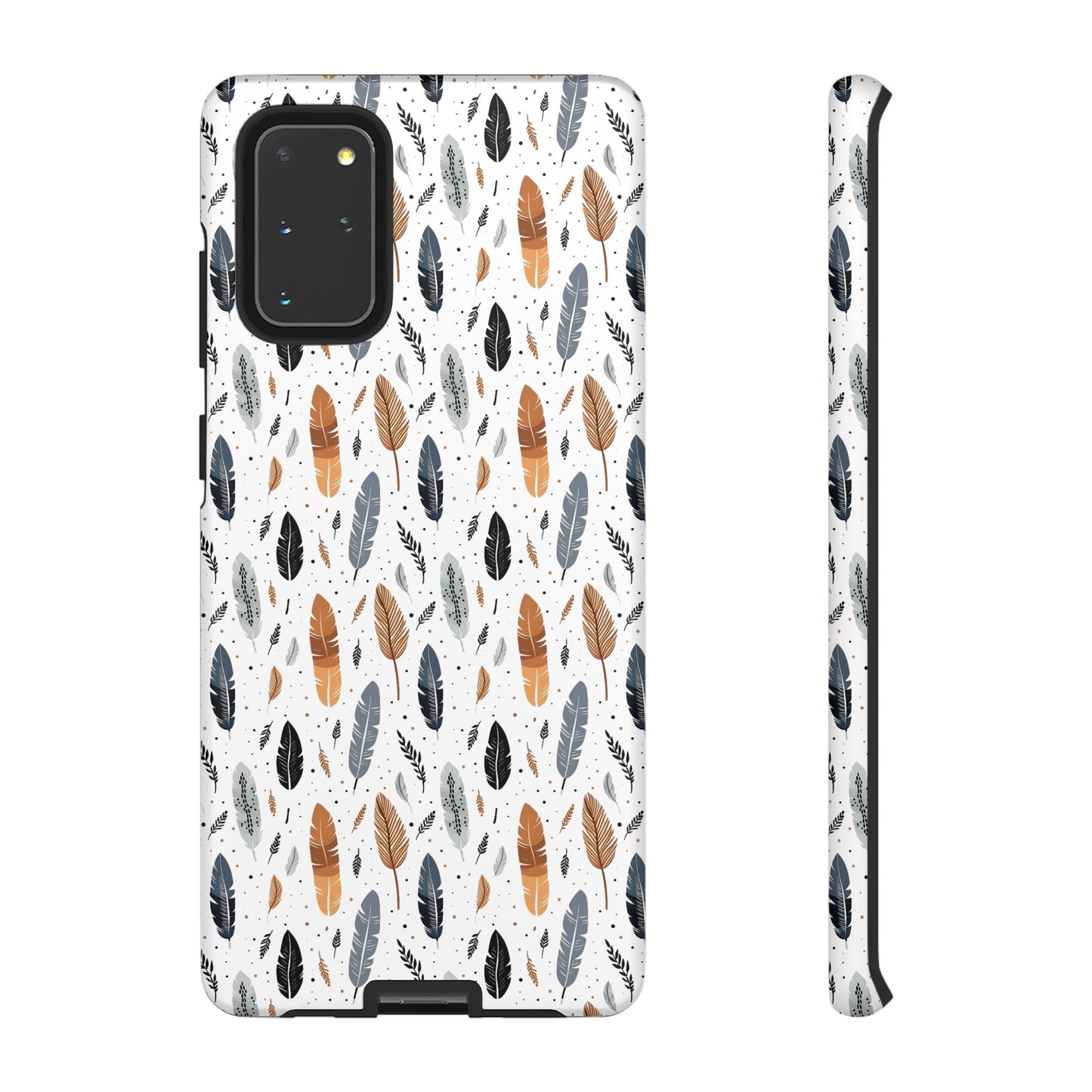 Whispering Feathers Samsung and Google Tough Cases