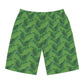 Green Tropical Bliss Men's Board Shorts (AOP)- (PY)